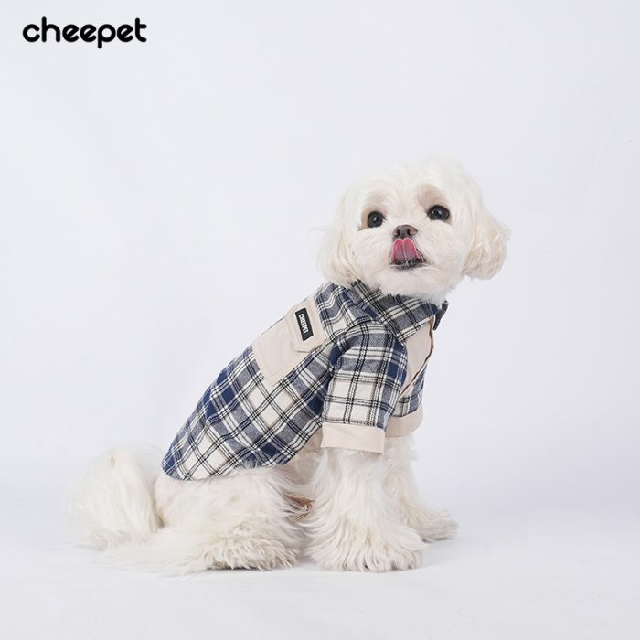 チェック　カジュアルシャツ