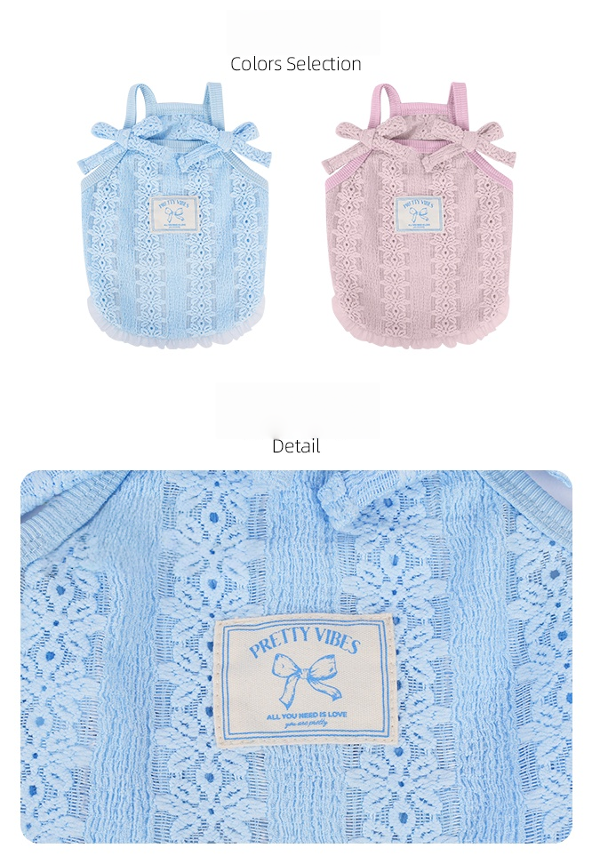 レース編花　ストラップ