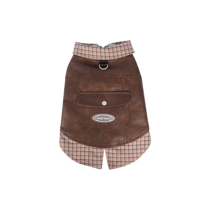 miu系チェック　レザー