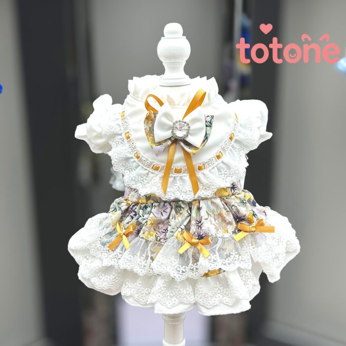 小花柄ロリータドレス