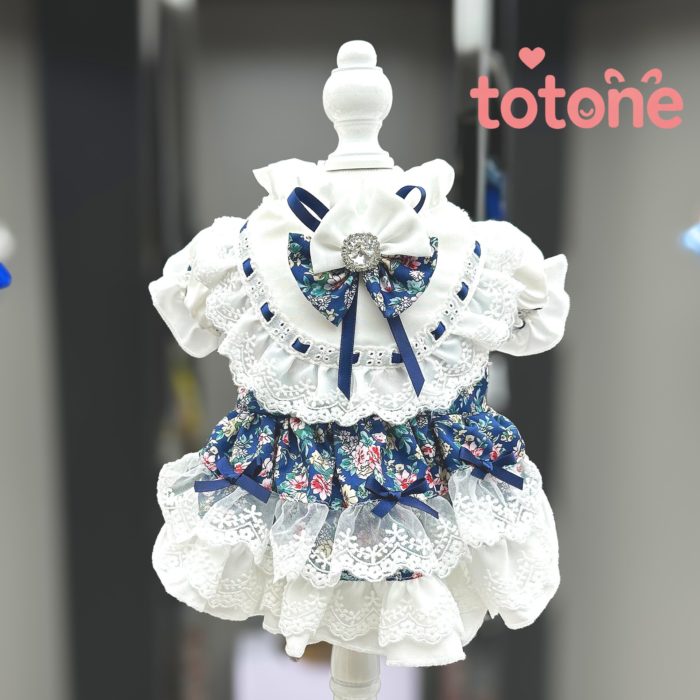 小花柄ロリータドレス